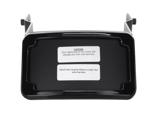 Tail Tidy Fender Eliminator Kit - Black with Number Plate Light Only. Fits Dyna Street Bob 2013-2017 and Dyna Low Rider 'S' 2016-2017.