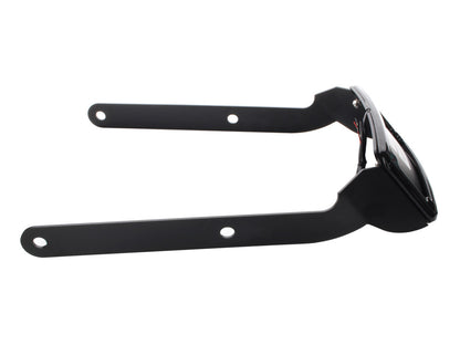 Tail Tidy Fender Eliminator Kit - Black with Number Plate Light Only. Fits Softail Fat Bob 2018-2024