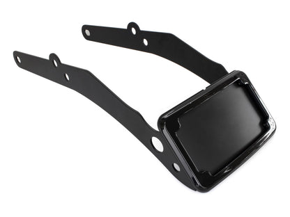Tail Tidy Fender Eliminator Kit - Black with Number Plate Light Only. Fits Softail Slim 2012-2017.