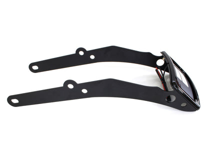 Tail Tidy Fender Eliminator Kit - Black with Number Plate Light Only. Fits Softail Slim 2012-2017.