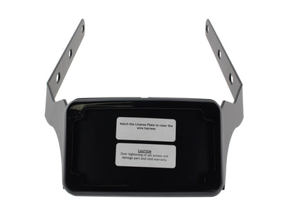Tail Tidy Fender Eliminator Kit - Black with Number Plate Light Only. Fits Softail Breakout 2018up.