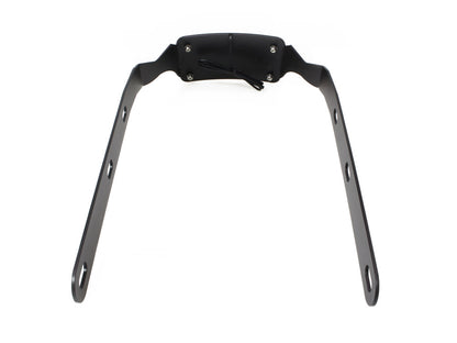 Tail Tidy Fender Eliminator Kit - Black with Number Plate Light Only. Fits Softail Fat Boy 2018up.