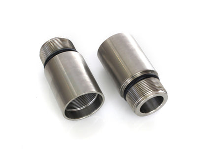 39mm Fork Tube 2in. Extension Kit - Stainless Steel. Fits Dyna 1991-2005, FXR 1987-1994 & Most Sportster 1987-2021