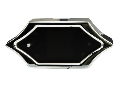 4-1/2in. x 2in. Spike KPH Speedometer - Chrome