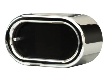 3-1/2in. x 2in. Classic KPH Speedometer - Chrome