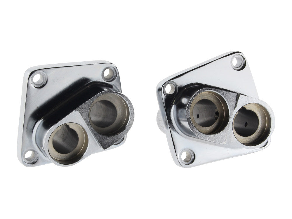 Tappet Blocks - Chrome. Fits Big Twin 1948-1984.