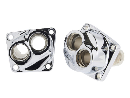 Tappet Blocks - Chrome. Fits Big Twin 1984-1999.