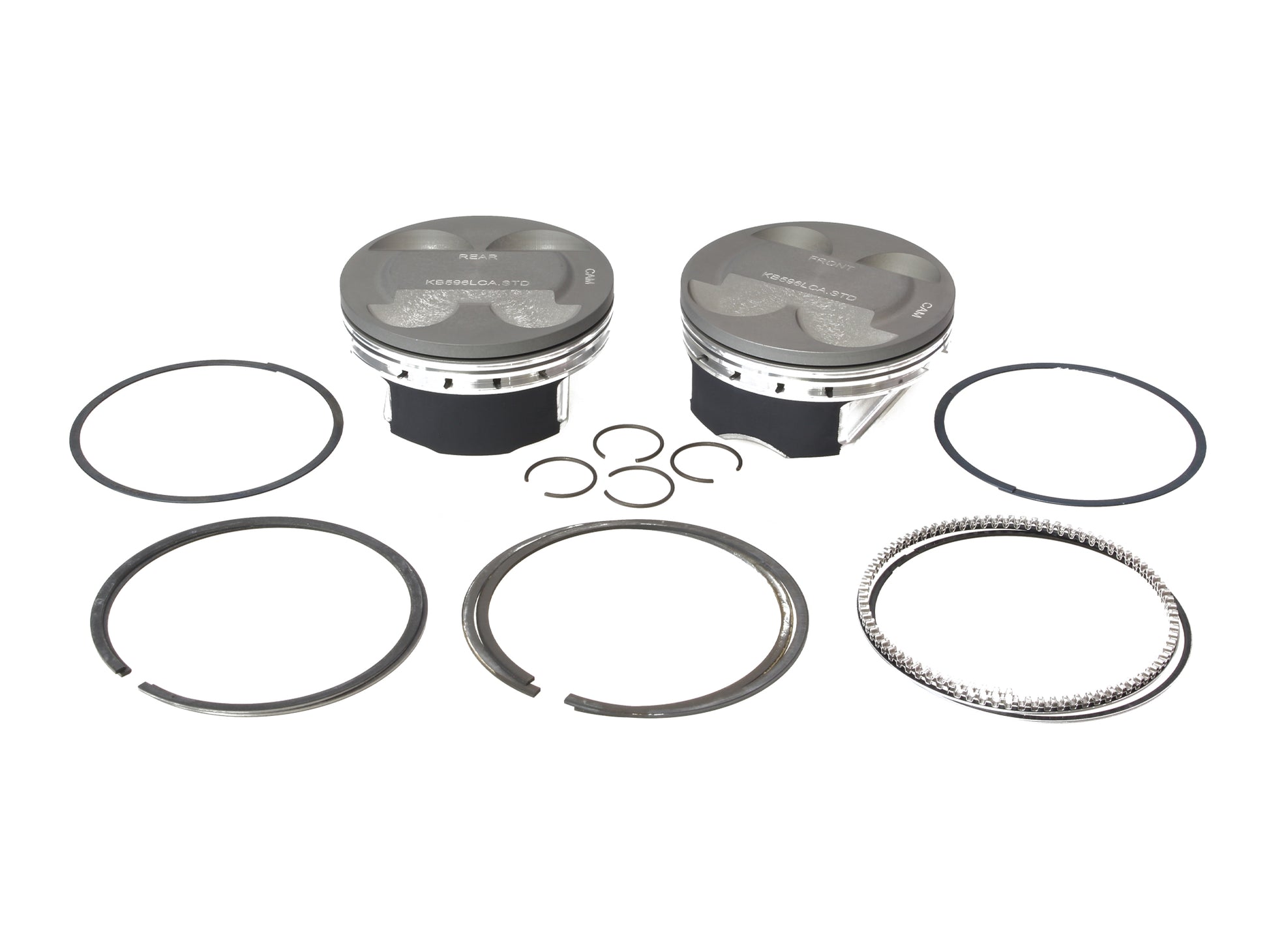 128ci Big Bore Kit with Highlighted Fins - Black. Includes KB 11.7:1 Compression Piston Kit. Fits Milwaukee-Eight 2017up 114ci or 117ci Engine