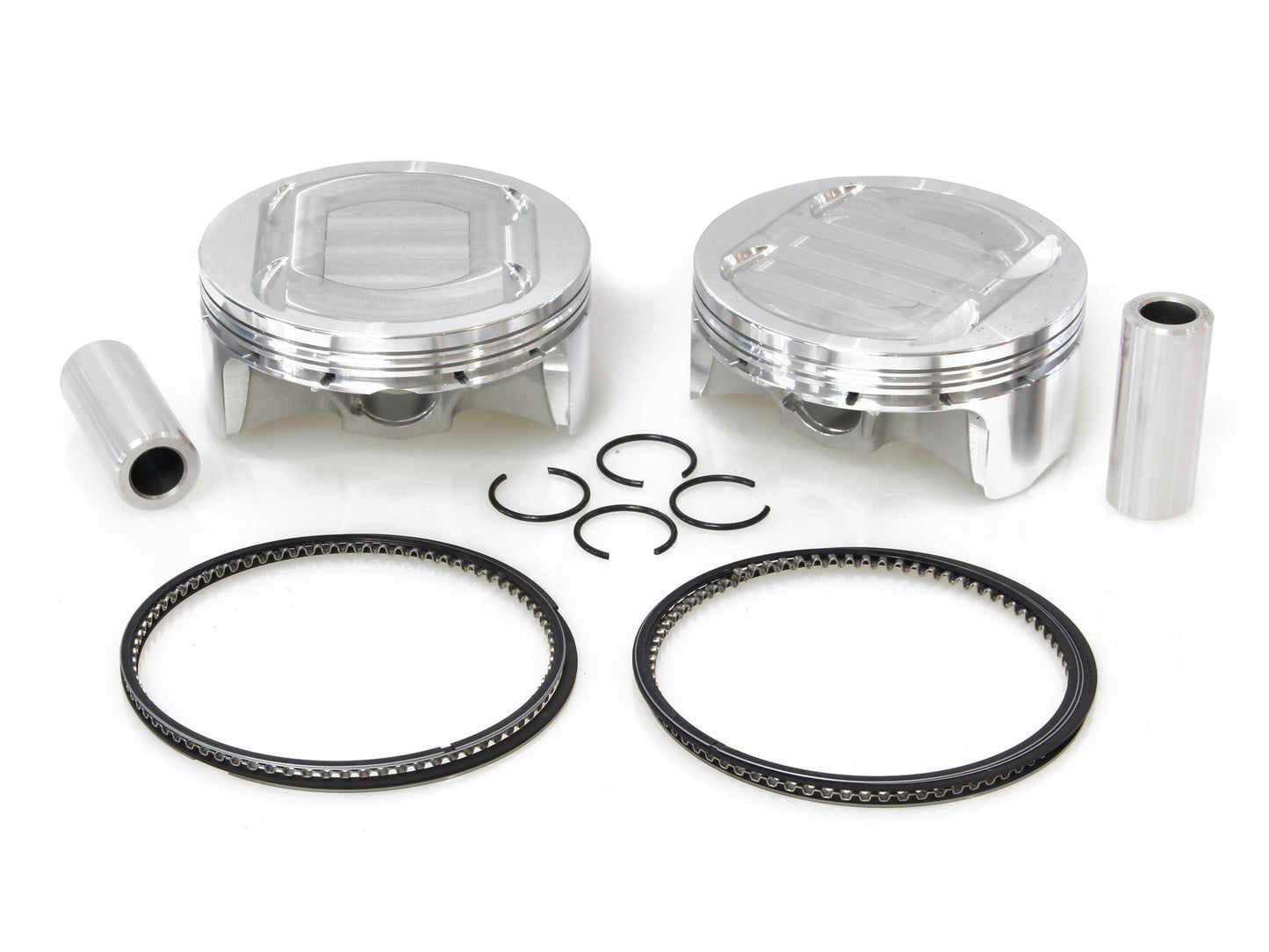 128ci Big Bore Kit with Highlighted Fins - Black. Includes CP Carrillo 11.5:1 Compression Piston Kit. Fits Milwaukee-Eight 2017up 114ci or 117ci Engine