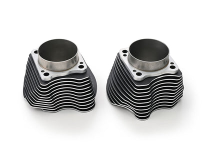 128ci Big Bore Kit with Highlighted Fins - Black. Includes CP Carrillo 11.5:1 Compression Piston Kit. Fits Milwaukee-Eight 2017up 114ci or 117ci Engine