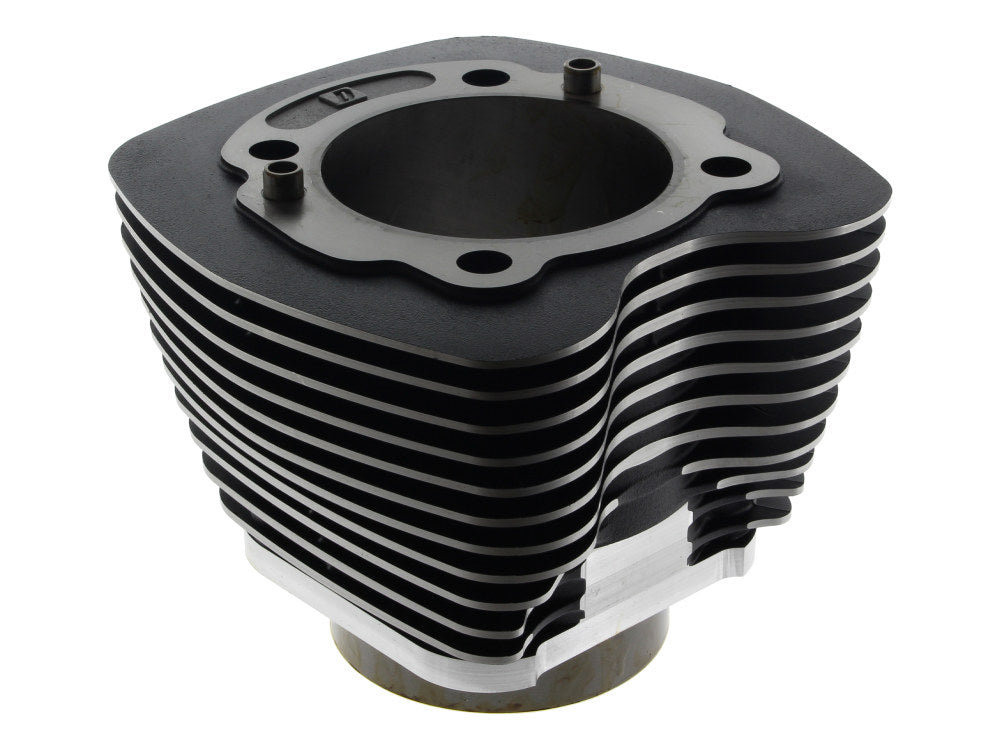 3.875in. Bore Front or Rear Cylinder - Black. Fits 95ci or 103ci Twin Cam 1999-2017.