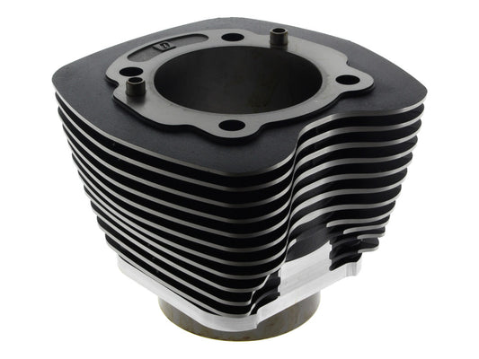 3.875in. Bore Front or Rear Cylinder - Black. Fits 95ci or 103ci Twin Cam 1999-2017.