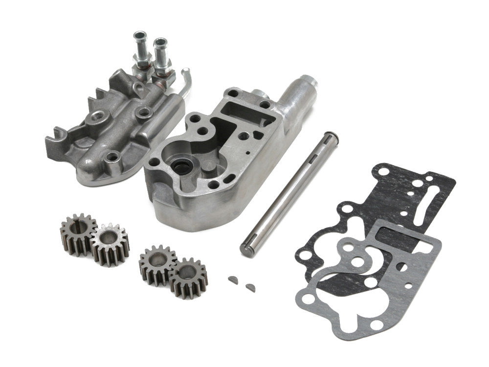 Oil Pump - Polished. Fits Big Twins 1973-1991