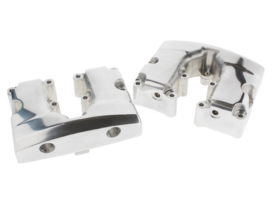 Rocker Covers - Polished. Fits Big Twin 1966-1984.