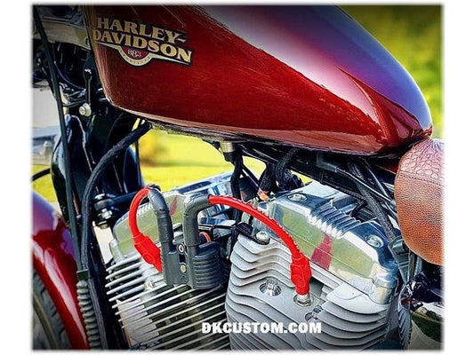Top Engine Mount with Coil Relocation. Fits Sportster 2007-2021.
