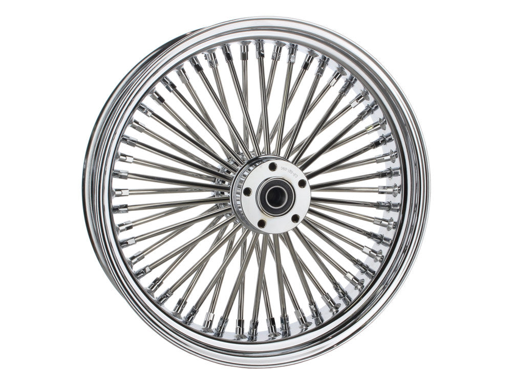 18in. x 4.25in. Mammoth Fat Spoke Rear Wheel - Chrome. Fits Dyna 2012-2017 & Sportster 2014-2021.