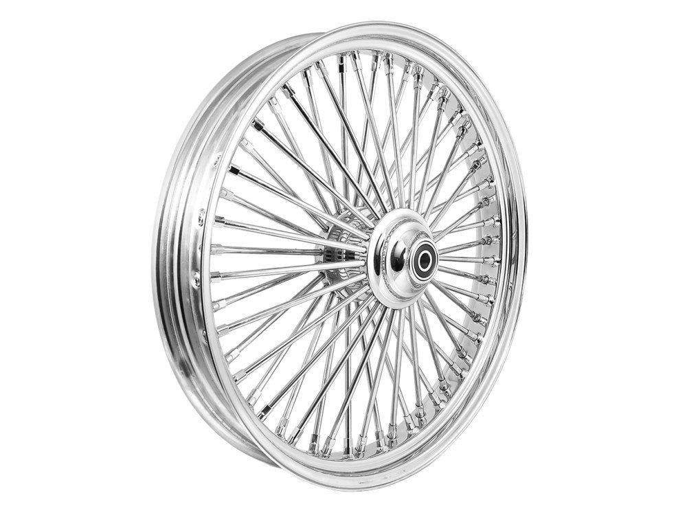 18in. x 5.5in. Mammoth Fat Spoke Rear Wheel - Chrome. Fits Dyna 2012-2017 & Sportster 2014-2021.