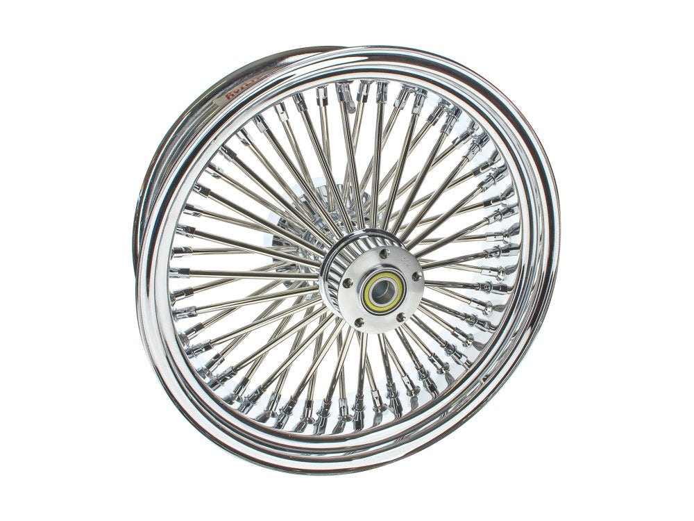 18in. x 5.5in. Mammoth Fat Spoke Rear Wheel - Chrome. Fits Touring 2009up with ABS & Cush Drive.