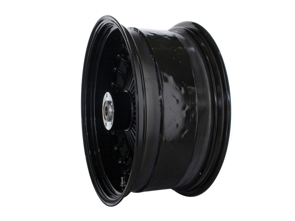 18in. x 8.5in. Mammoth Fat Spoke Rear Wheel - Gloss Black. Fits Breakout, Fat Boy & FXDR 2018up Models with ABS.