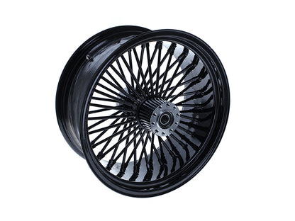 18in. x 8.5in. Mammoth Fat Spoke Rear Wheel - Gloss Black. Fits Breakout, Fat Boy & FXDR 2018up Models with ABS.