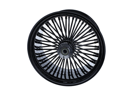 18in. x 8.5in. Mammoth Fat Spoke Rear Wheel - Gloss Black. Fits Breakout, Fat Boy & FXDR 2018up Models with ABS.
