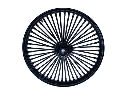 21in. x 2.15in. Mammoth Fat Spoke Front Wheel - Gloss Black. Fits Rocker 2008-2011 & Sportster 2008-2021