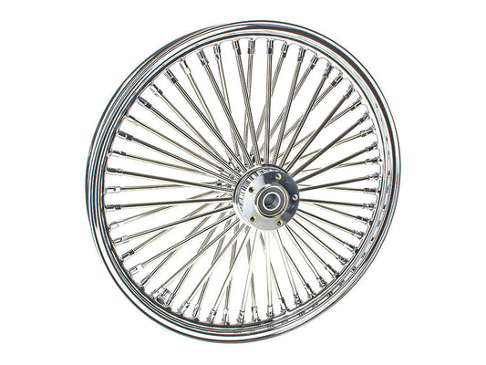 21in. x 3.5in. Mammoth Fat Spoke Front Wheel - Chrome. Fits Softail Heritage 2007-2010, Deluxe 2007-2010 & Fatboy 2008-2010