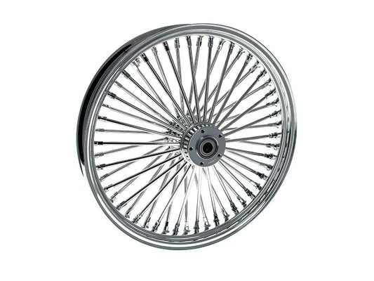 21in. x 3.5in. Mammoth Fat Spoke Front Wheel - Chrome. Fits Touring 2008up