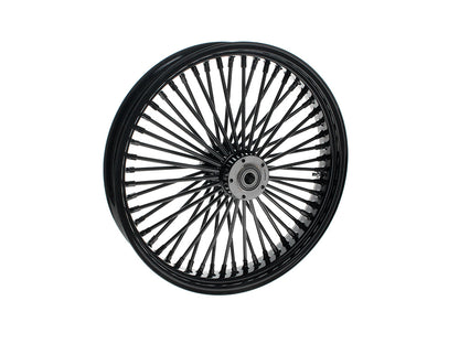 21in. x 3.5in. Mammoth Fat Spoke Front Wheel - Gloss Black. Fits Touring 2008up