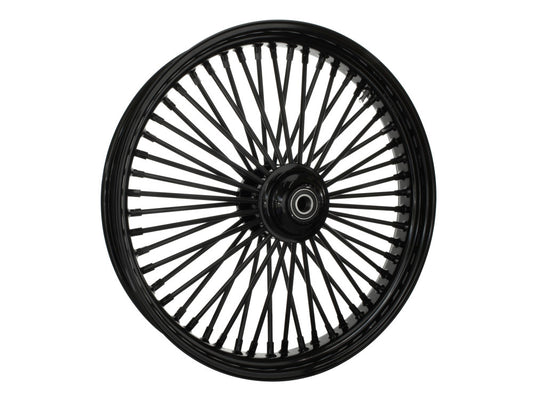 23in. x 3.5in. Mammoth Fat Spoke Front Wheel - Gloss Black. Fits Softail Breakout 2013up.