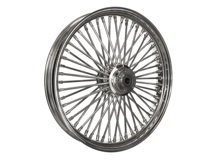 23in. x 3.5in. Mammoth Fat Spoke Front Wheel - Chrome. Fits Touring 2008up
