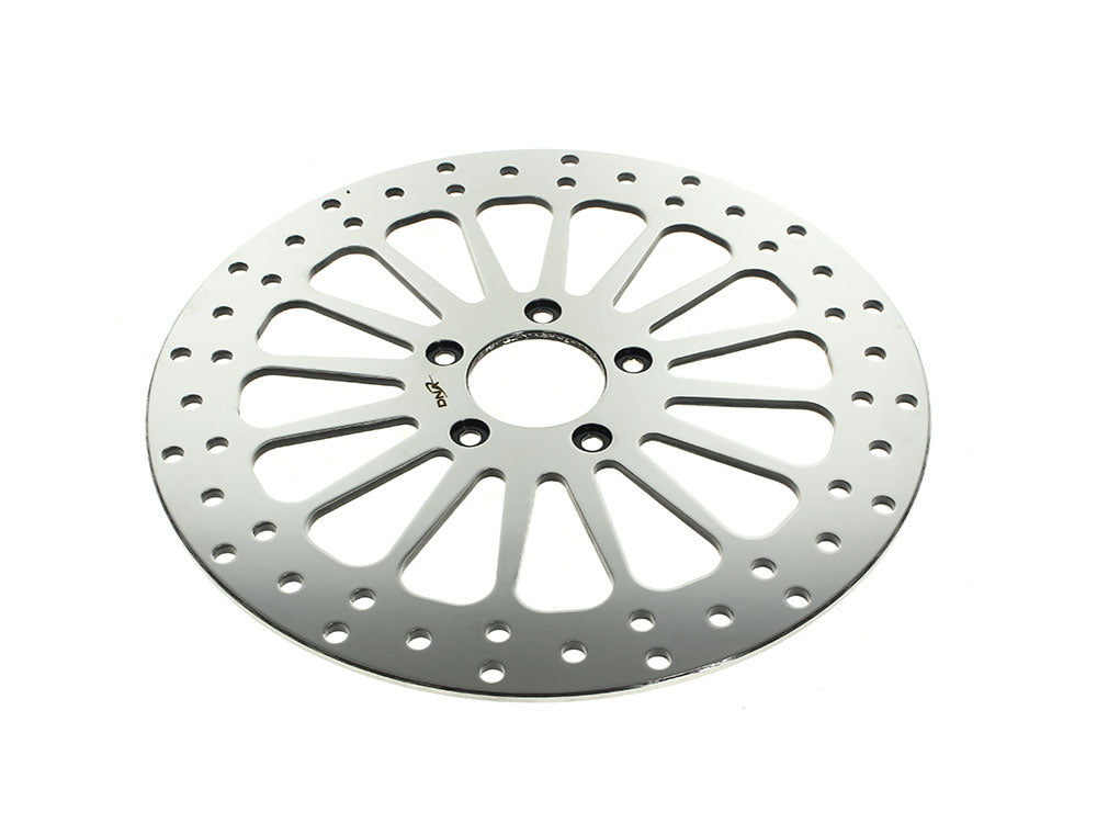 12.6in. Front Super Spoke SS2 Disc Rotor - Polished. Fits Touring 2024up with Custom Wheel and Hub Mounted 320mm Rotors