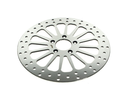 12.6in. Front Super Spoke SS2 Disc Rotor - Polished. Fits Touring 2024up with Custom Wheel and Hub Mounted 320mm Rotors