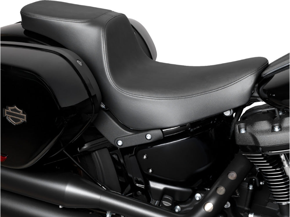 Performance Predator 2up Dual Seat - Smooth Black. Fits Sport Glide & Low Rider 2018up, Low Rider S 2020up & Low Rider ST 2022up