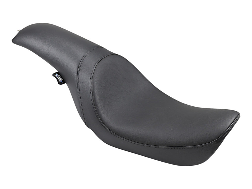 Predator Dual Seat - Smooth Black. Fits Dyna 2006-2017