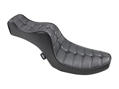 Mini King & Queen Dual Seat. Fits Big Twin 1964-1984