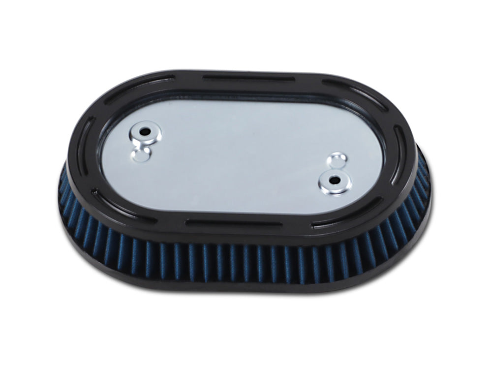 Premium Washable Air Filter Element. Fits Milwaukee-Eight 2017-2024 with Ventilator/Oval Air Cleaner