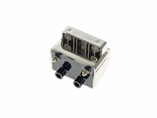 Ignition Coil - Chrome. Fits Big Twin 1983-1999 & Sportster 1983-2003