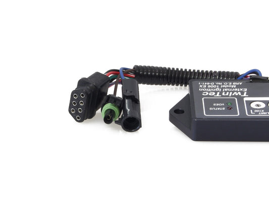 External Ignition Module with 7 Pin Wedge Plug. Fits Big Twin 1984-1994 & Sportster 1990-1993.
