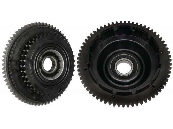 Clutch Basket. Fits 1985 FXSB, FXR 1985-1989, FXWG 1985-1986, Softail 1986-1989, Touring 1985-1989