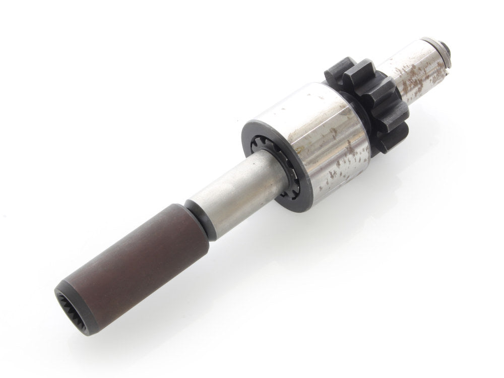 Starter Jackshaft Assembly With 9 Tooth Pinion Gear For 66 Tooth Starter Ring Conversion Kit. Fits Dyna 1994-2005, Softail 1994-2006, Touring 1994-2006 & FXR 1994