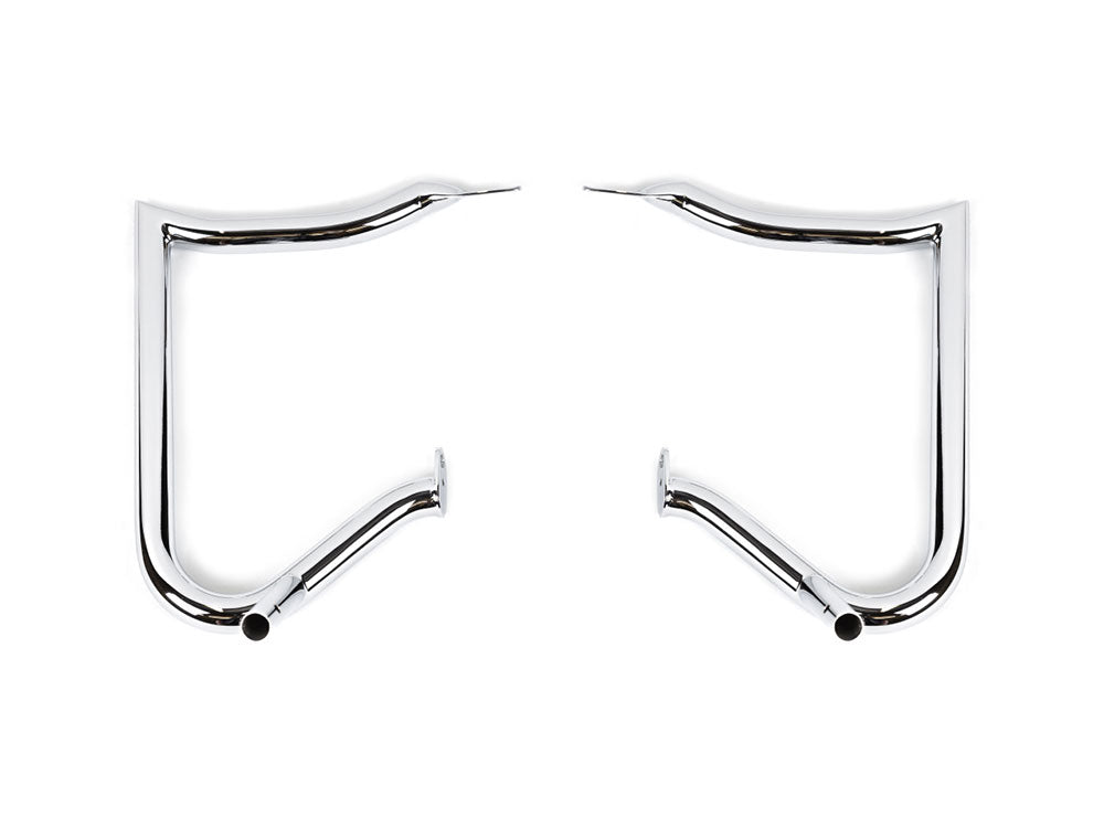 Anarchy Rear Crashbars - Chrome. Fits Touring 1997-2023.