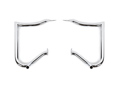 Anarchy Rear Crashbars - Chrome. Fits Touring 1997-2023.