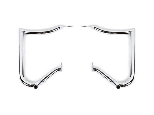 Anarchy Rear Crashbars - Chrome. Fits Touring 1997-2023.