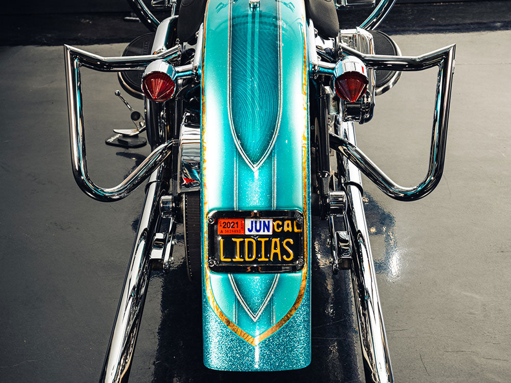 Anarchy Rear Crashbars - Chrome. Fits Softail 2001-2017.