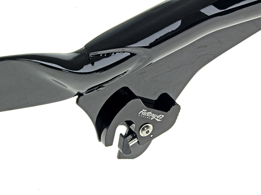 Diamond Stitch Apex Sissy Bar Backrest - Gloss Black. Fits Touring 2009up.