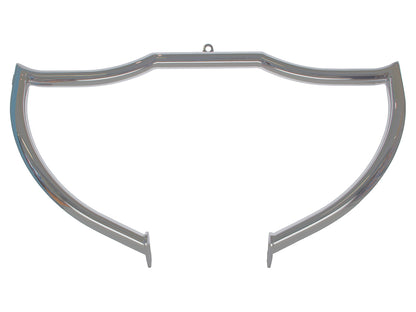 Shield Front Crashbar - Chrome. Fits Touring 1997-2023.