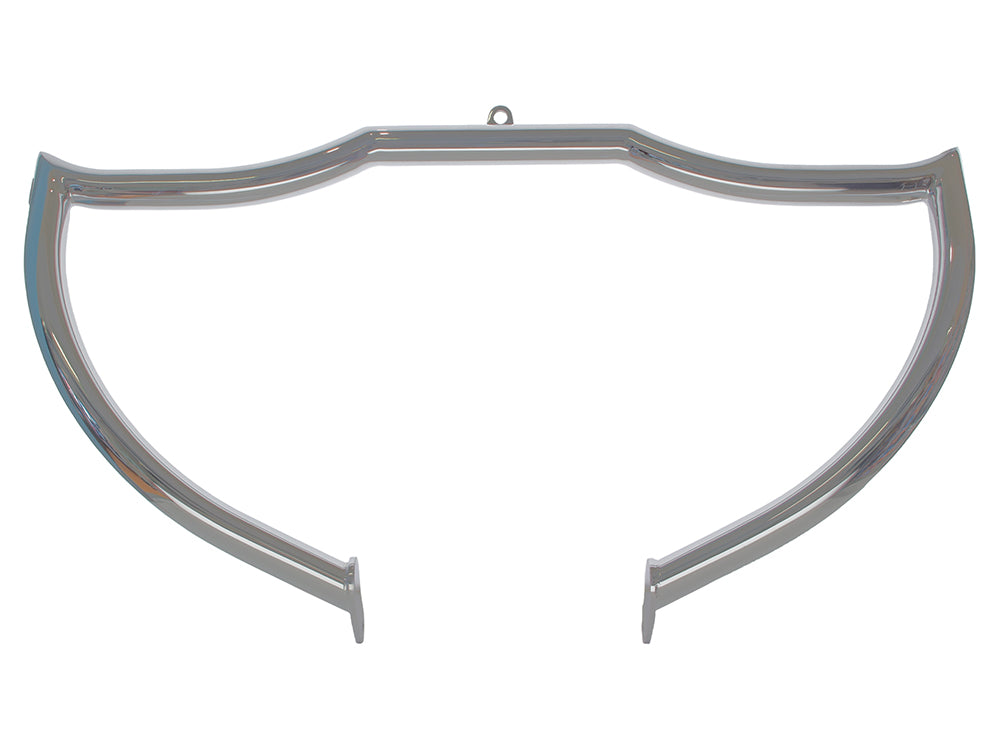 Shield Front Crashbar - Chrome. Fits Softail 2001-2017.