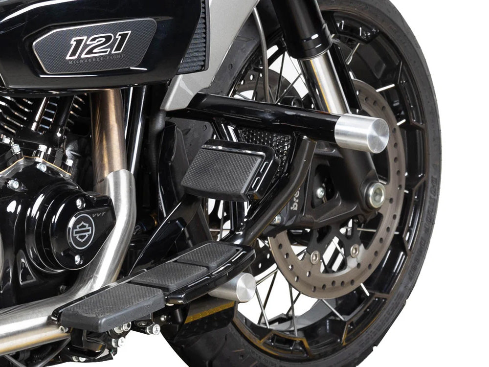 Road Warrior Front Crashbar - Gloss Black. Fits Touring 2009up