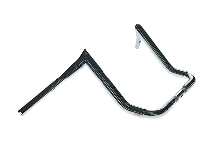 14in. x 1-1/2in. Assault Handlebar - Chrome. Fits Ultra Models 1996-2024 and Street Glide 1996-2023